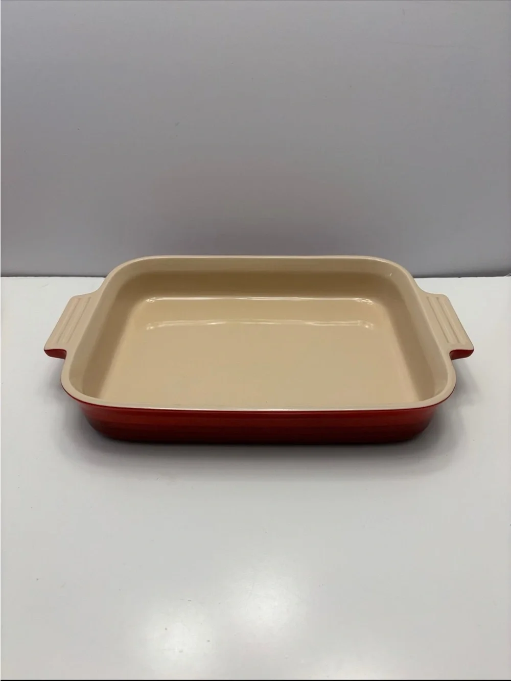 Le Creuset Stoneware Heritage cherry red Rectangle Casserole Baking Dish